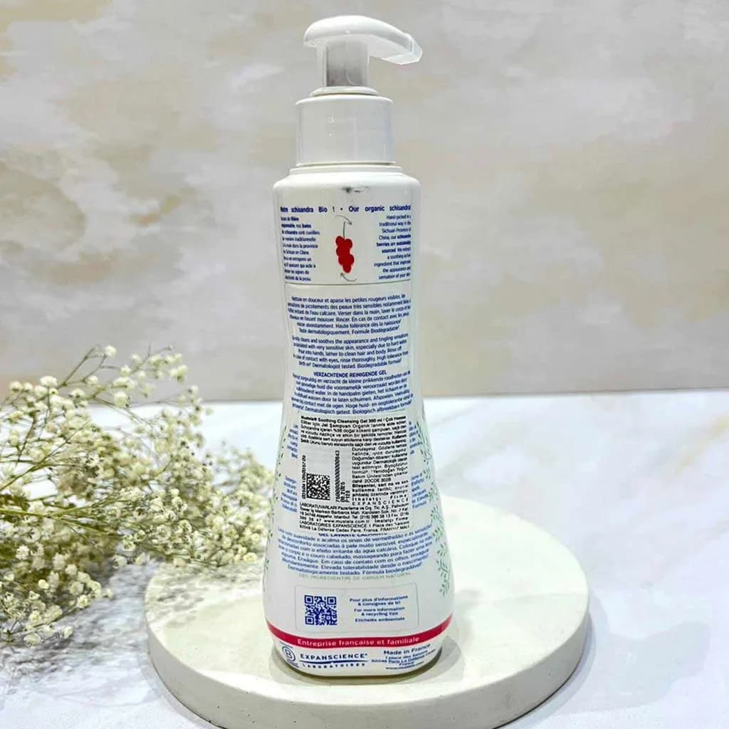 شامپو سروبدن apaisant سوتینگ 300میل ماستلا Mustela — تصویر ۶