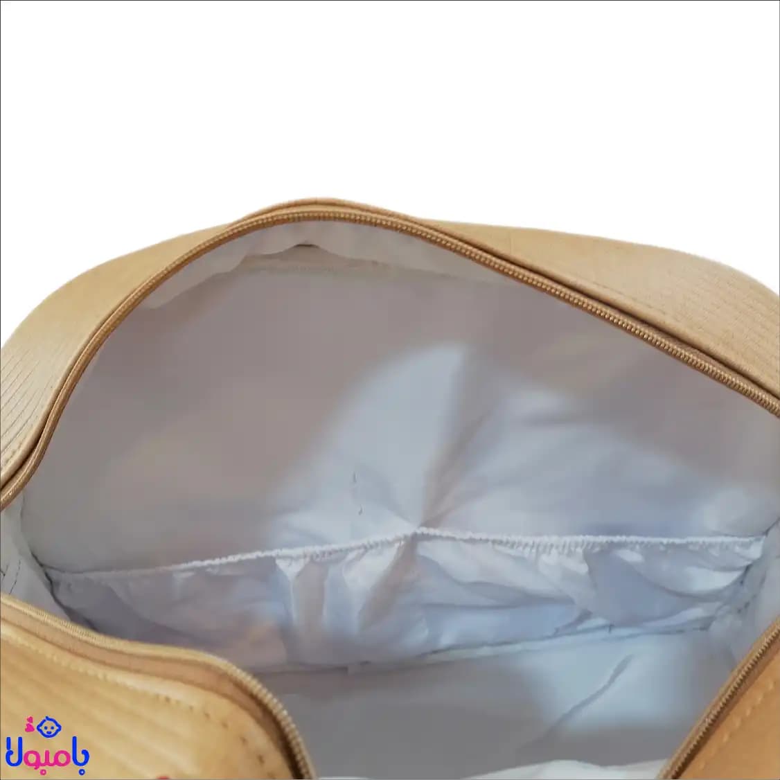 کیف لوازم مادر و کودک چرم قهوه ای Bebetoo — تصویر ۸