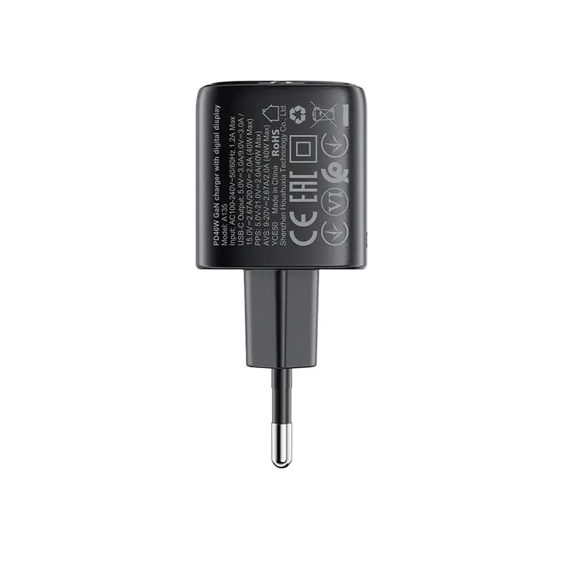 شارژر دیواری ایس فست ACEFAST A135 PD40W Fast Charger توان 40 وات — تصویر ۵