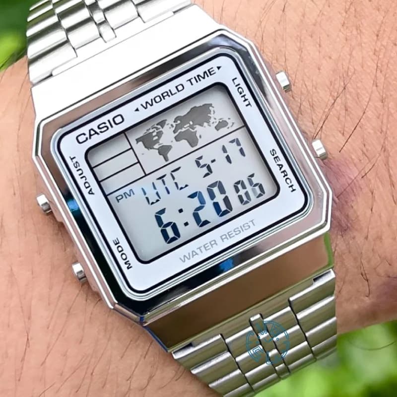 ساعت مچی مردانه زنانه کاسیو (CASIO) جنرال مدل A500WA-7DF — تصویر ۷