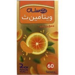 قرص ویتامین ث بهستان 500میلی گرم 60 عددی — تصویر ۲