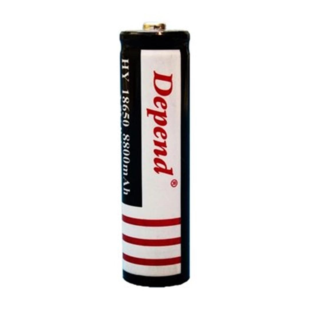 باتری لیتیوم یون 3.7V سایز 18650 8800mAh برند Depend مدل HY