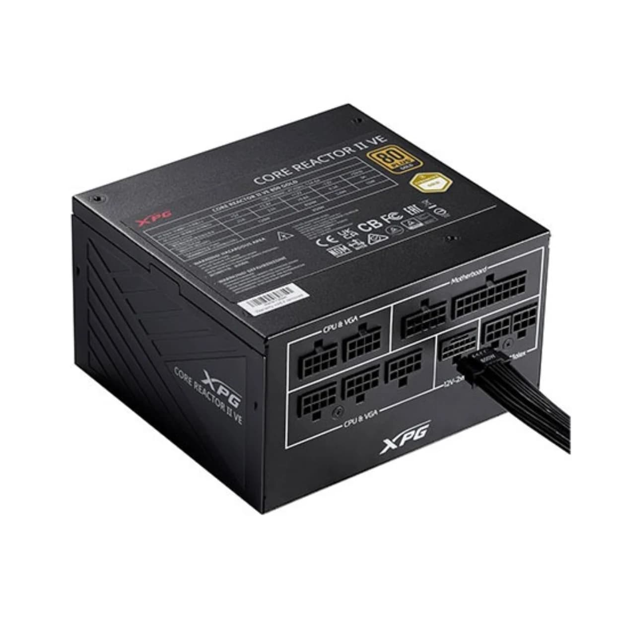منبع تغذیه XPG COREREACTOR II VE 750W — تصویر ۲