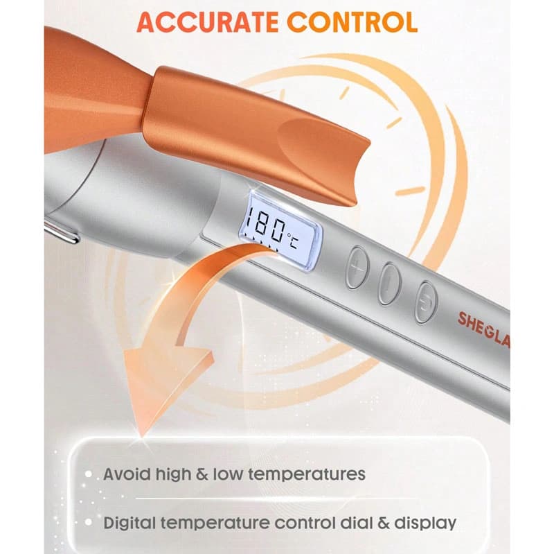 دستگاه فرکننده مو شیگلم مدل It-Curl Curling Iron — تصویر ۵