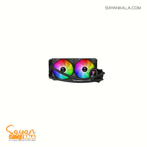 فن خنک کننده پردازنده گیم دیاس مدل CPU Cooler Fan GAMDIAS AURA GL 240 V2 — تصویر ۲