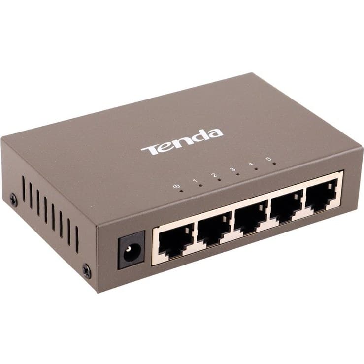 سوییچ 5 پورت تندا مدل TEG1005D کد K17376 — تصویر ۲