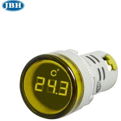 چراغ سیگنال ترمومتر گرد قطر 22 میلیمتر کد K17176 — تصویر ۲