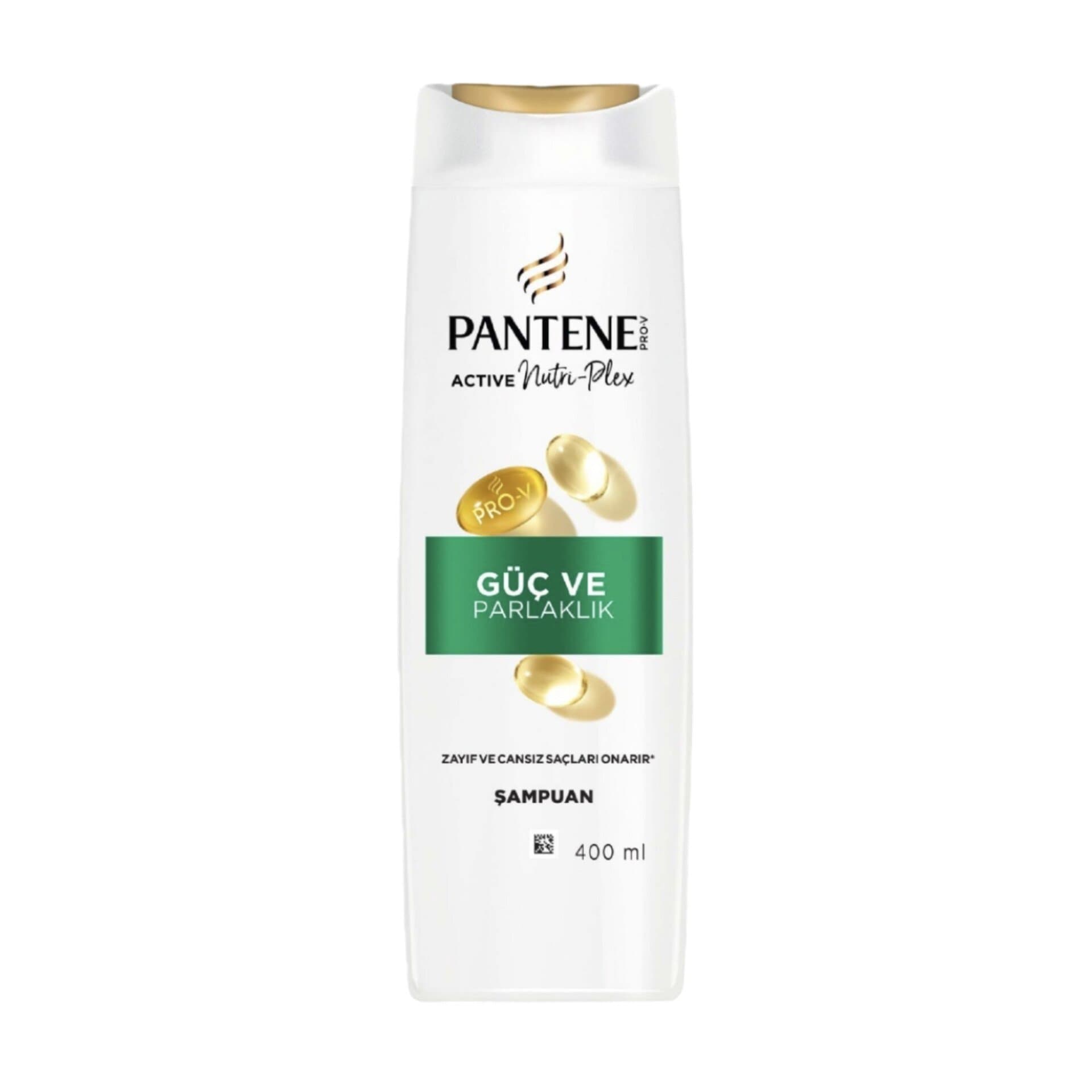 شامپو پنتن موهای نازک و بازسازی و براق کننده مو Pantene Natural Synthesis Power حجم 400 میل — تصویر ۲