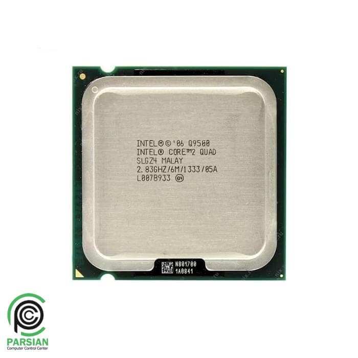پردازنده اینتل CPU INTEL Q9500 Wolfdale (کارکرده)