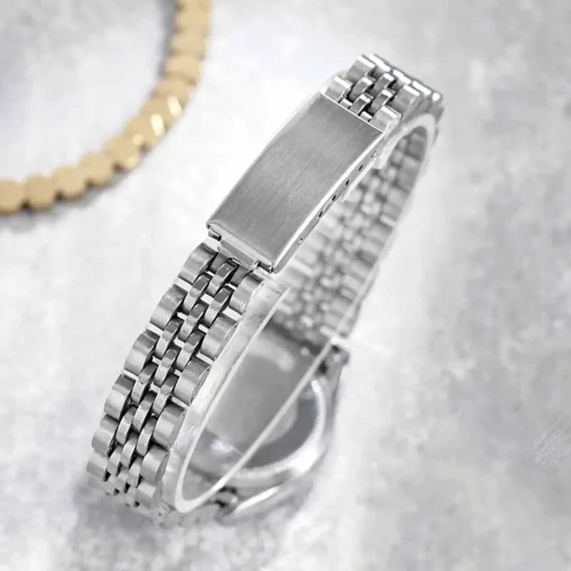 ساعت مچی زنانه رولکس ROLEX طرح دیت جاست مدل 1656 — تصویر ۸