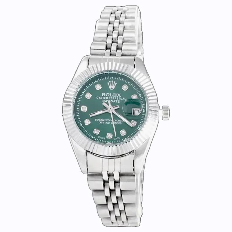 ساعت مچی زنانه رولکس ROLEX طرح دیت جاست مدل 1656 — تصویر ۶