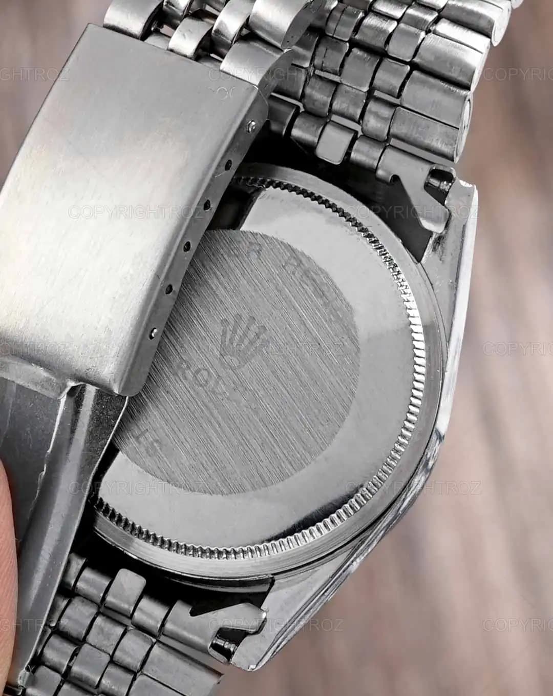 ساعت مچی زنانه رولکس ROLEX طرح دیت جاست مدل 1656 — تصویر ۴