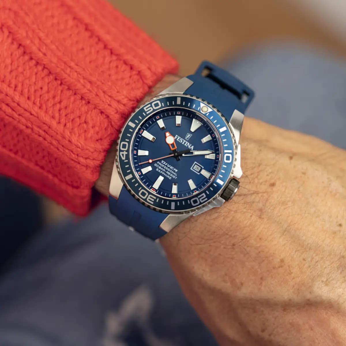 ساعت مچی مردانه فستینا (Festina) سوئیسی مدل F20664/1 اورجینال — تصویر ۳