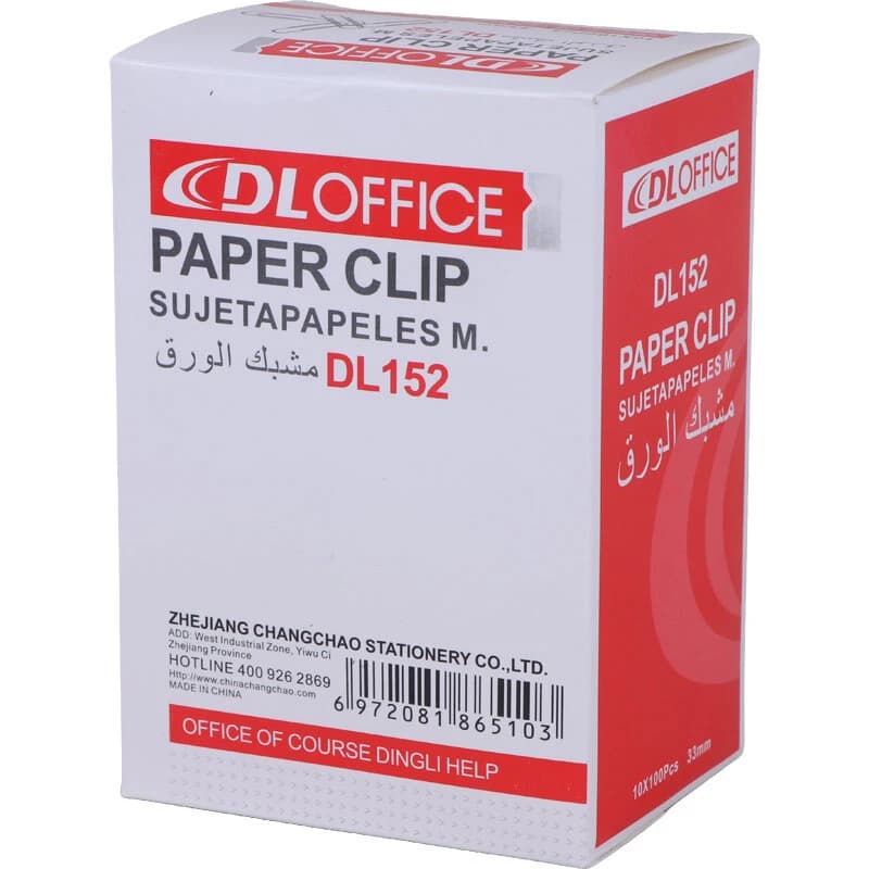 گیره کاغذ DL Office DL152 بسته 100 عددی — تصویر ۷