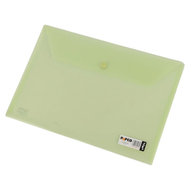 پوشه دکمه دار شفاف پاپکو Papco 105-T A4 — تصویر ۴