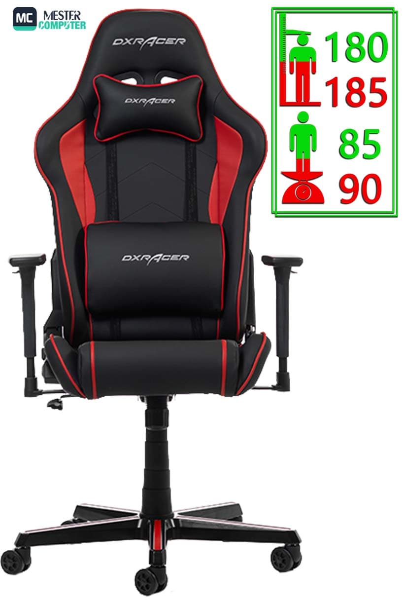 صندلی گیمینگ دی ایکس ریسر سری پرینس مدل Dxracer Prince Seires OH/D6100/NR — تصویر ۶