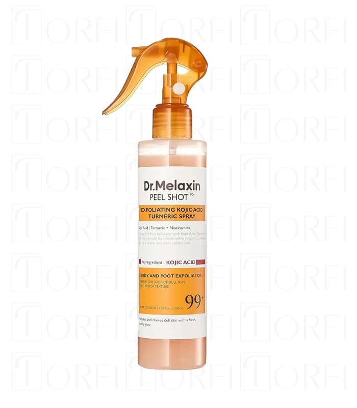 اسپری لایهبردار و روشنکننده ضدلک و ضدجوش دکتر ملاکسین (Dr. Melaxin Peel Shot Spray) — تصویر ۲