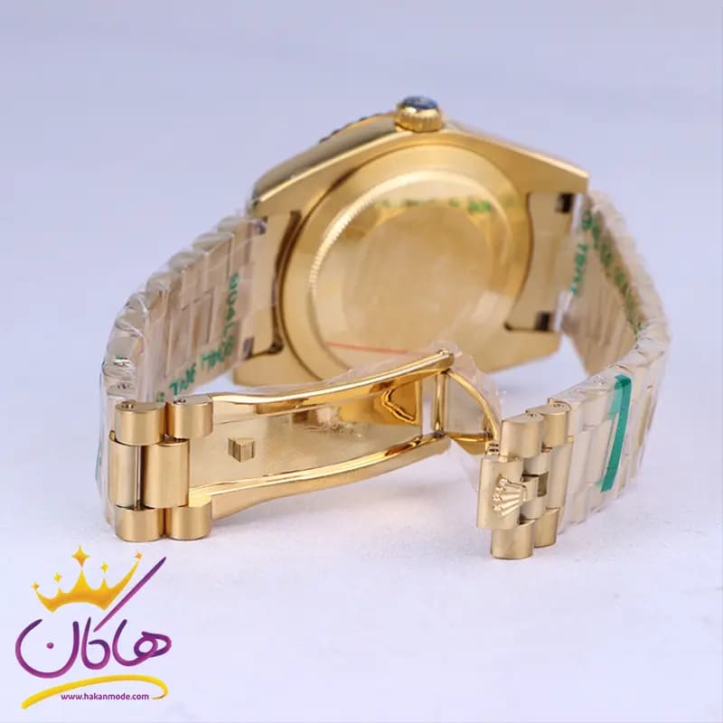 ساعت مچی رولکس اویستر مردانه فلزی طلایی 4046/2 — تصویر ۲