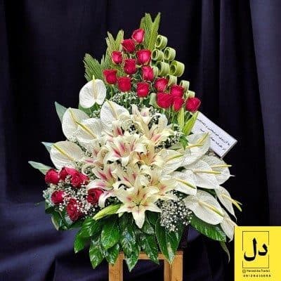 ارسال گل طبیعی برای اداره آموزش و پرورش منطقه 8 تهران