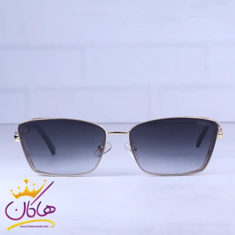 عینک آفتابی گوچی زنانه فریم فلزی پروانه ای 2A909/1