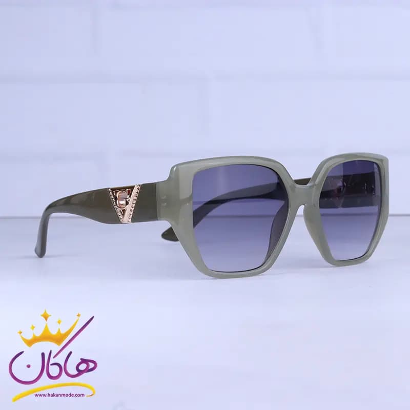 عینک آفتابی گوچی زنانه فریم پروانه ای سبز GG 2427/2 — تصویر ۳