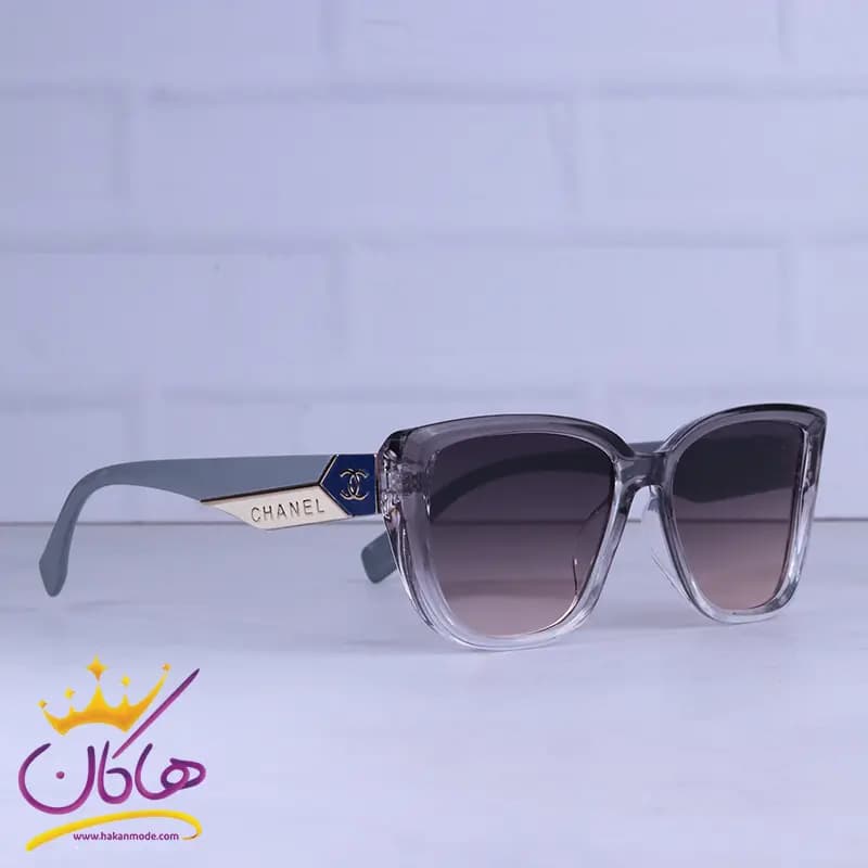 عینک آفتابی چنل زنانه فریم مربع طوسی CJ 0881/4 — تصویر ۴