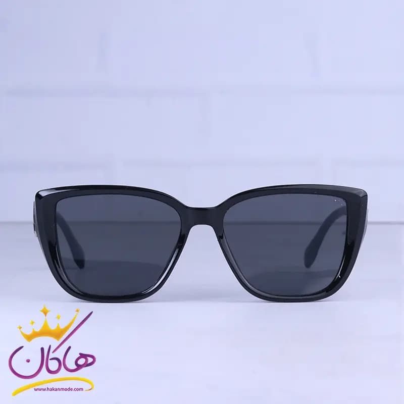 عینک آفتابی چنل زنانه فریم مربع مشکی CJ0881/1