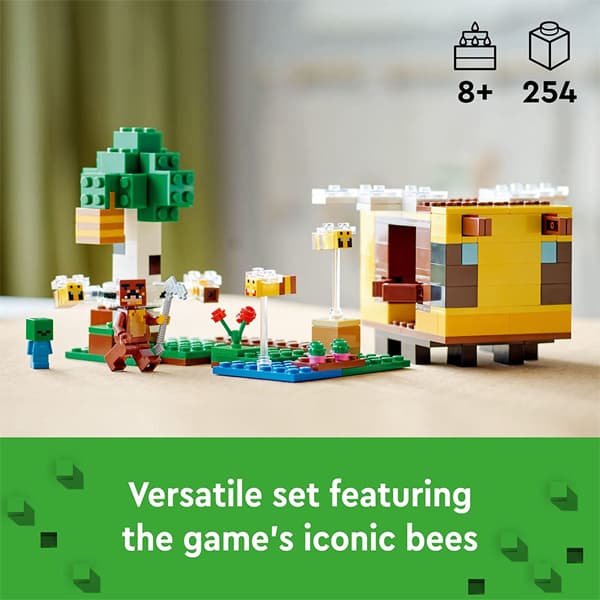 لگو سری Minecraft مدل The Bee Cottage کد 21241 — تصویر ۳