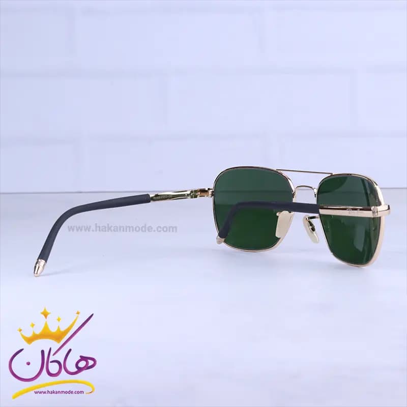 عینک آفتابی ری بن مردانه فریم فلزی طلایی RB 3529/3 — تصویر ۳