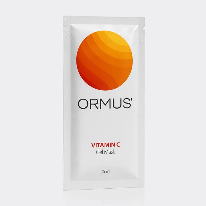 ژل ماسک روشن کننده ویتامین سی اورموس Ormus Vitamin C Gel Mask 6x15ml — تصویر ۲