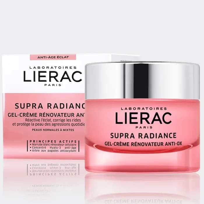 ژل کرم جوانساز سوپر رادیانس لیراک Lierac Super Radiance Gel Cream Renovateur Anti Ox 50ml — تصویر ۲