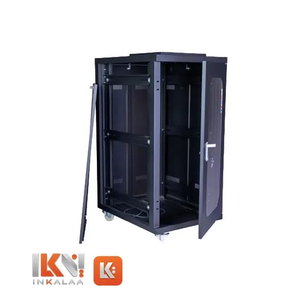 رک 22 یونیت عمق 100 به همراه چهارچرخ