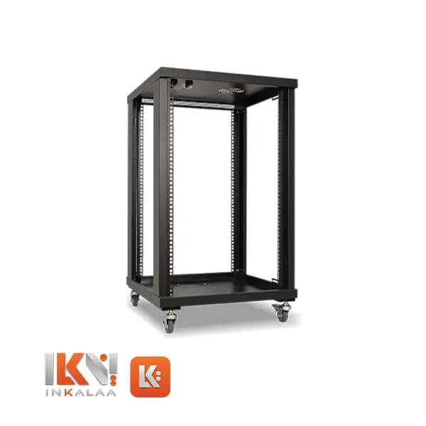 رک 18 یونیت عمق 60 به همراه چهارچرخ — تصویر ۴