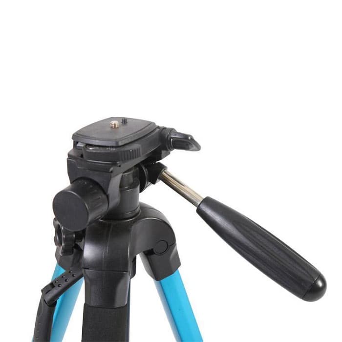 سه پایه دوربین جی ماری بهمراه ریموت وهولدر (Jmary KP-2264 Camera Tripod (Blue — تصویر ۲