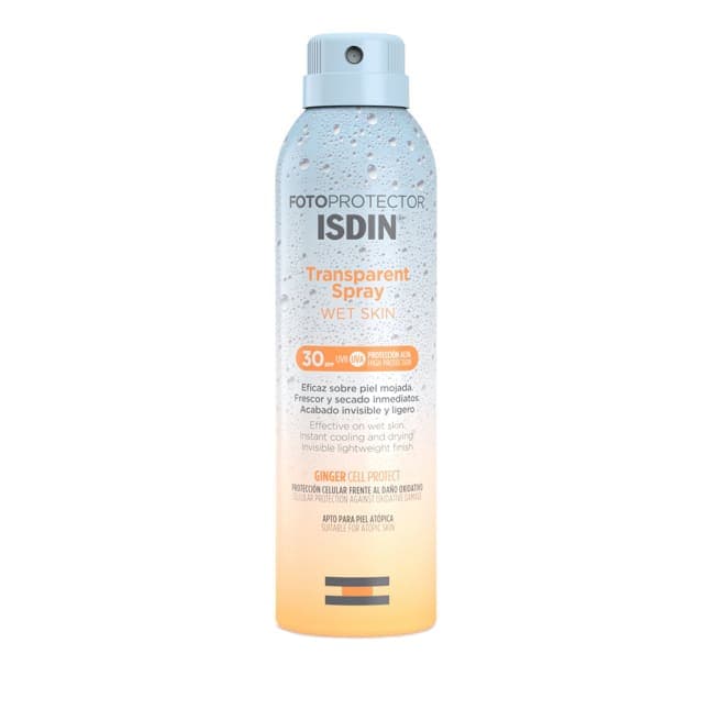 اسپری ضد آفتاب ایزدین SPF30 بدون رنگ