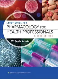 دانلود کتاب Study Guide for Pharmacology for Health Professionals