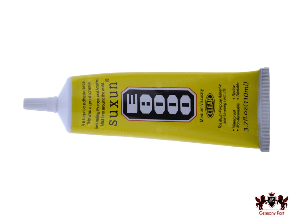 چسب مایع مدل E8000 حجم 110 میلیلیتر تعداد 10 عددی GLUE E8000 110ML SUXUN OR GSE — تصویر ۲