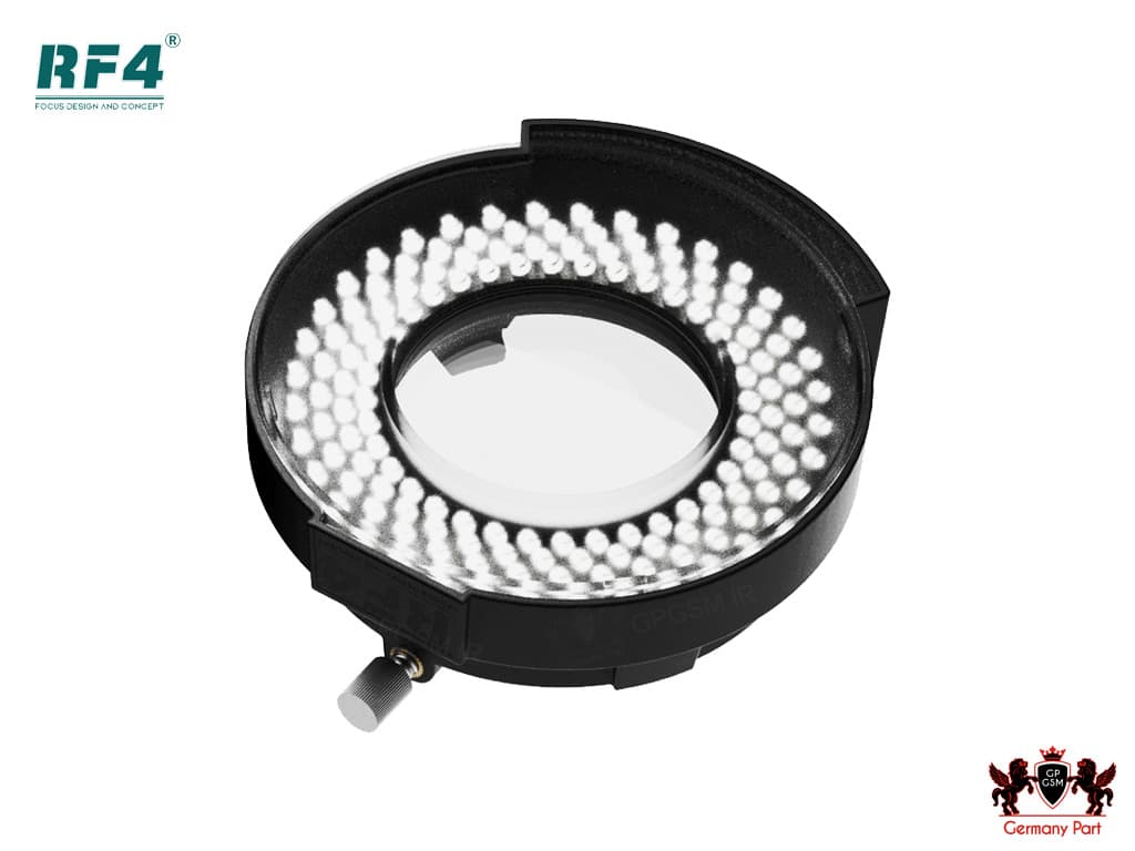 چراغ و محافظ لنز لوپ MICROSCOPE LED LIGHT OK-9 RF4 — تصویر ۲
