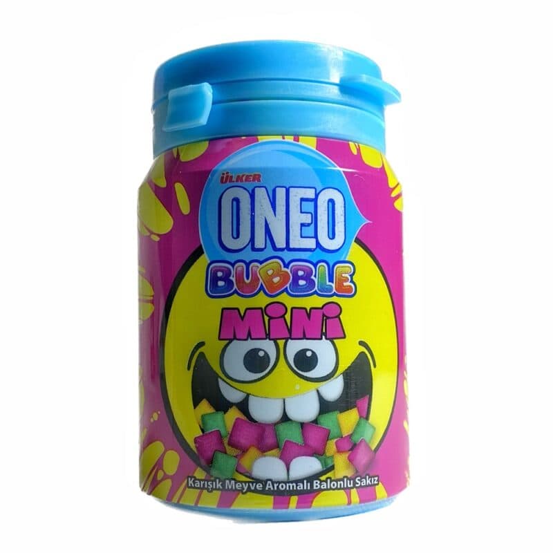 آدامس Oneo اولکر مدل Bubble Mini با طعم میوه های مختلف 60 گرم — تصویر ۲