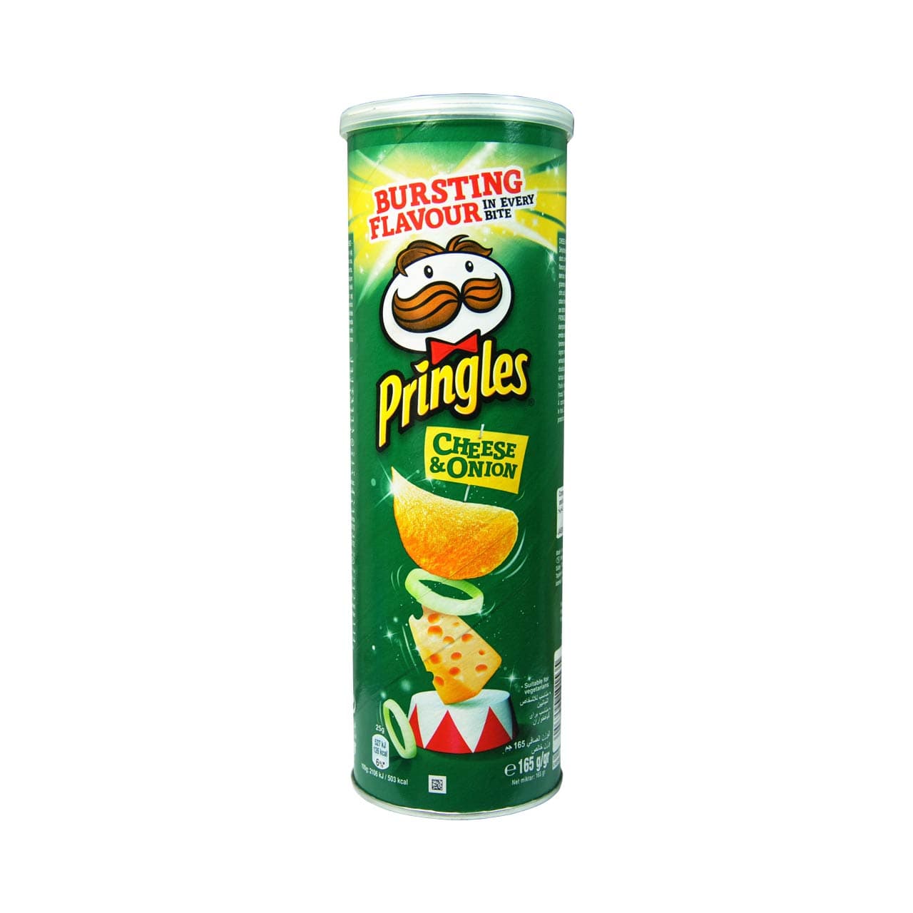 چیپس پیاز و خامه ترش 165 گرم پرینگلز – pringles — تصویر ۲