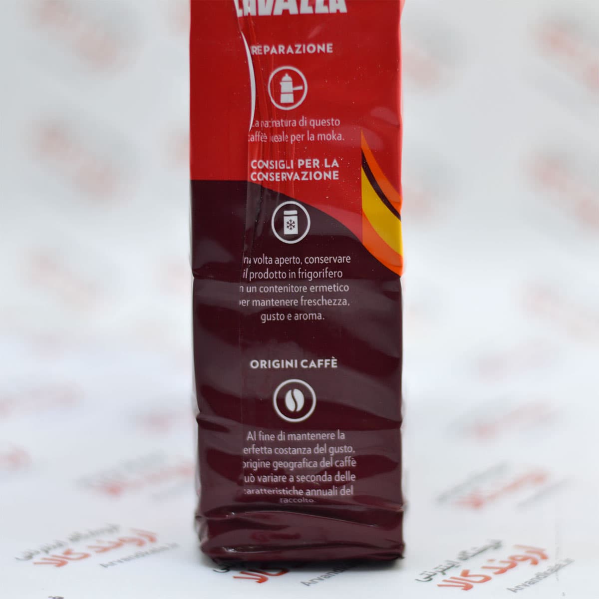 پودر قهوه لاواتزا LAVAZZA مدل Crema E Gusto Ricco 8 (500gr) — تصویر ۲