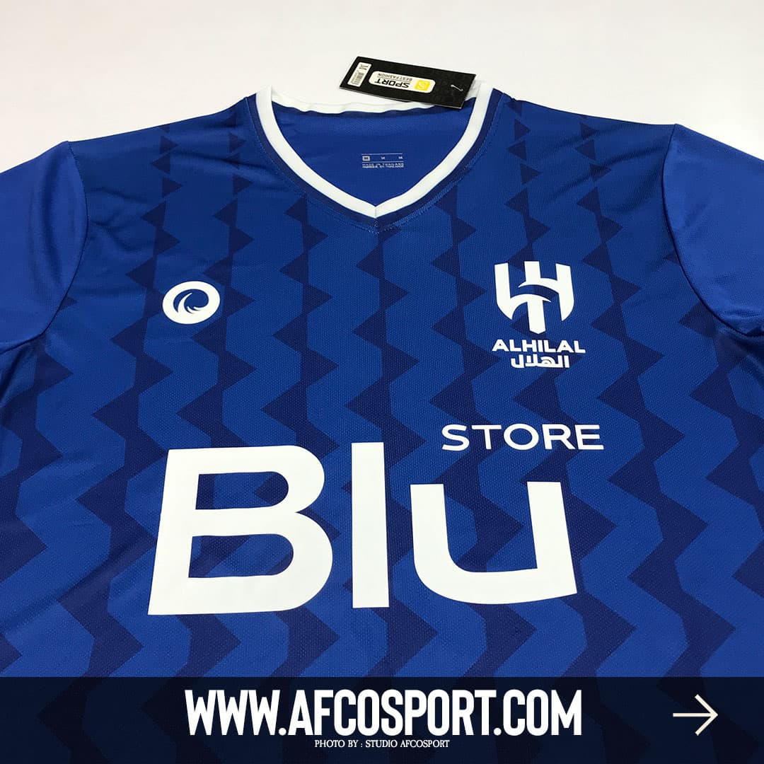 کیت اول الهلال 2022-2023 (پیراهن شورت) ورژن هواداری — تصویر ۴