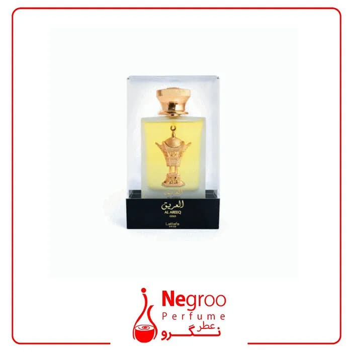 ادکلن لطافه پراید مدل العریق گلد Al Areeq Gold /اورجینال — تصویر ۲