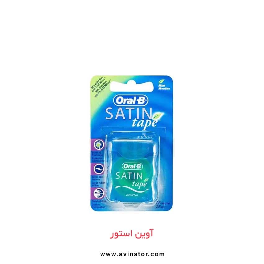 نخ دندان اورال-بی مدل Satin