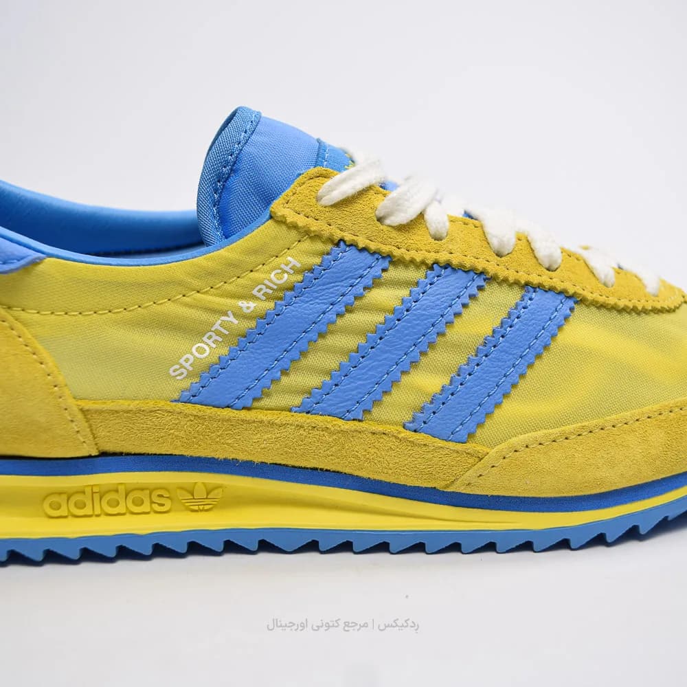 کتونی Adidas مدل SL72 x Sporty & Rich- JH6702 — تصویر ۶