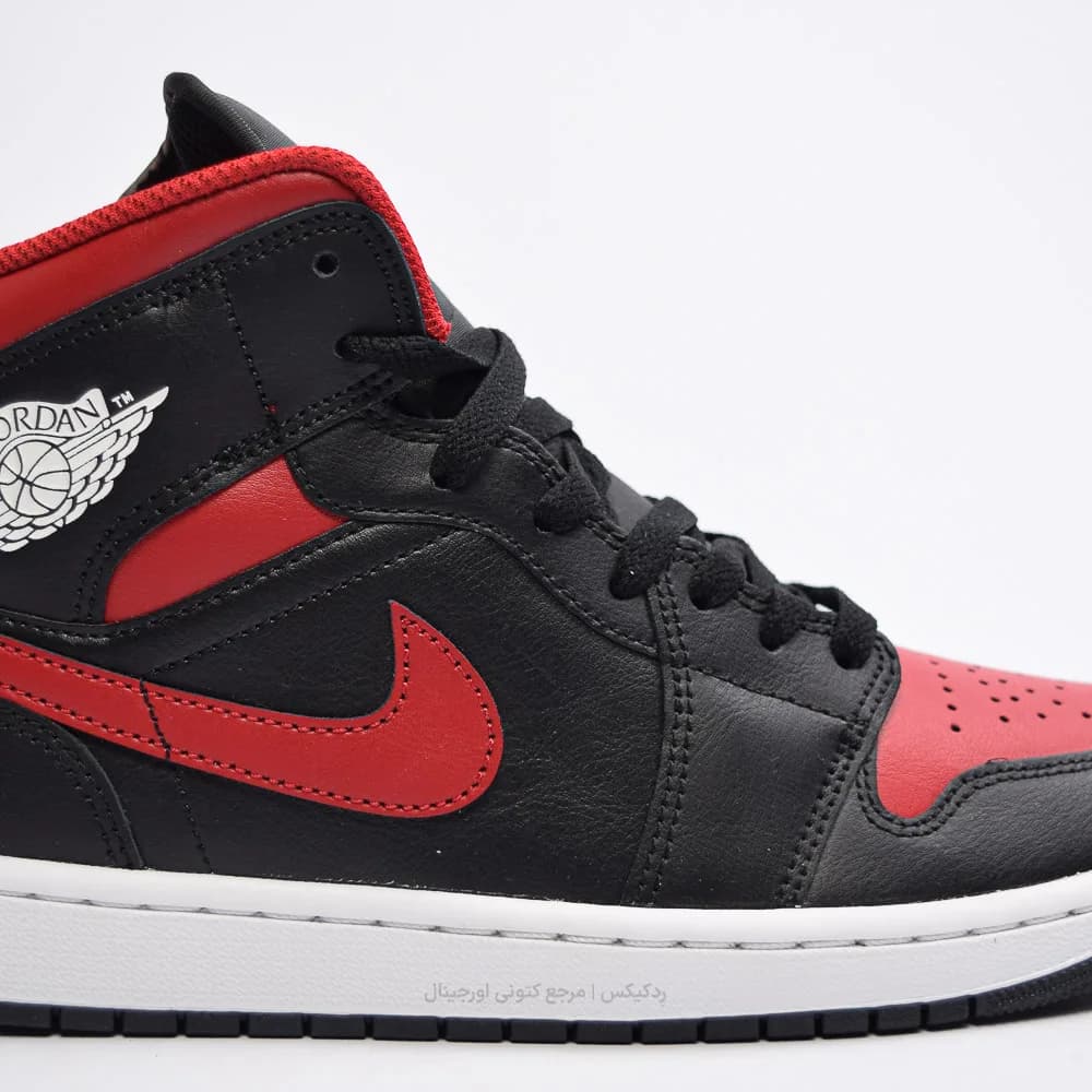 کتونی Nike مدل Air Jordan 1 Mid Bred – DQ8426-067 — تصویر ۵