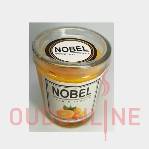 شمع معطر شیشه ای شاتی ( لیوانی ) نوبل مدل اورنج ( پرتقال )