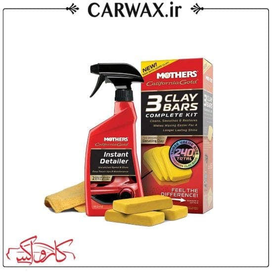 پک کامل خمیر کلی بار طلایی مادرز 7240 Mothers California Gold Clay Kit