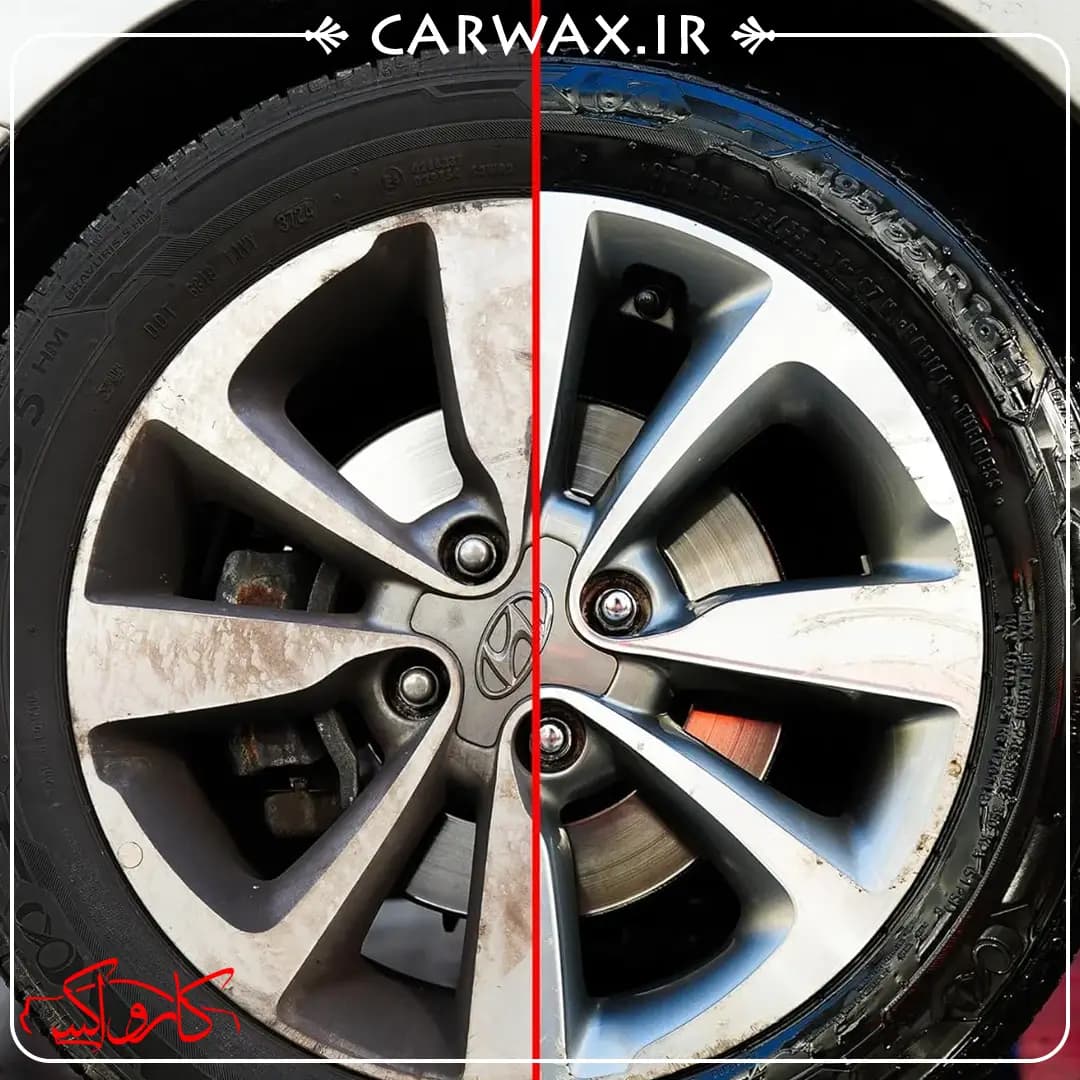اسپری رینگ شوی و لاستیک شوی فومی 500 میلی لیتری خودرو مفرا Mafra Wheel & Tyre Cleaner 500ml — تصویر ۲
