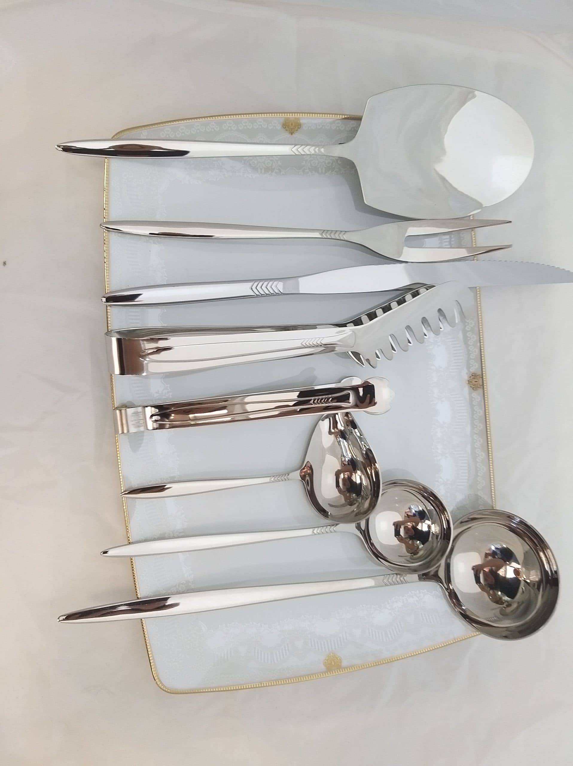 سرویس قاشق چنگال 30 نفره اس جی مدل 309m — تصویر ۷
